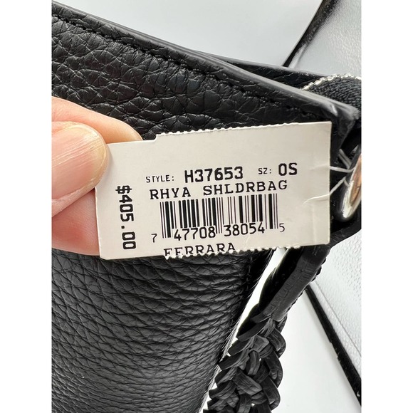 Brighton Ferrara Rhya Shoulder Bag Black NWT - Picture 8 of 8